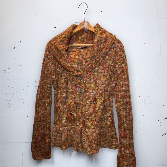 Prana Sweaters - orangish Thick Turtleneck Sweater by Prana